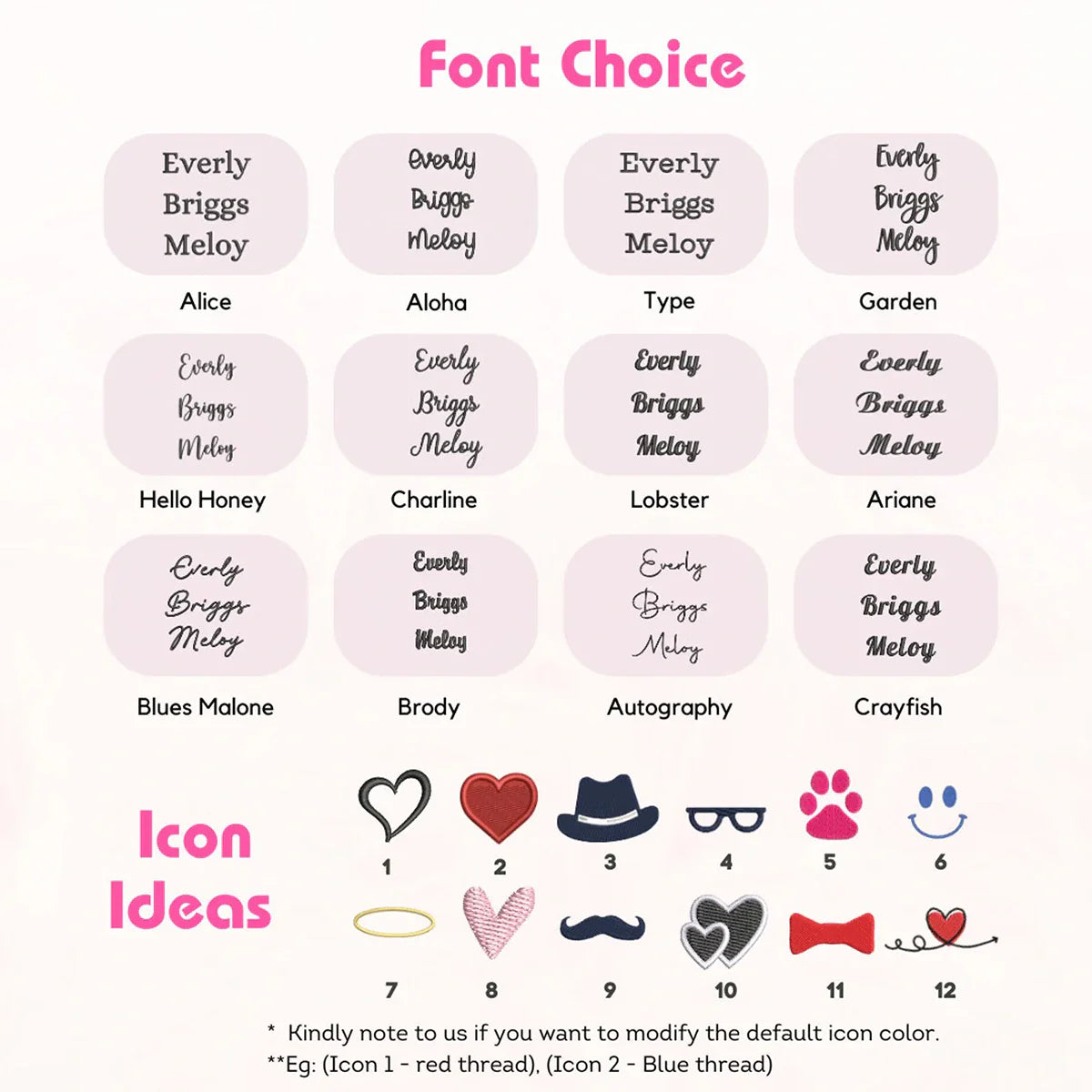 Font Choice