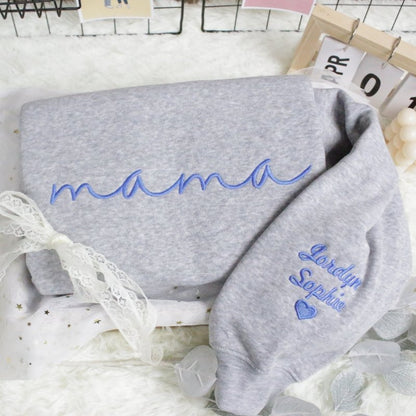 Mama embroidered sweatershirt