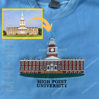 Personalized University Embroidered Sweatshirt - QU8888