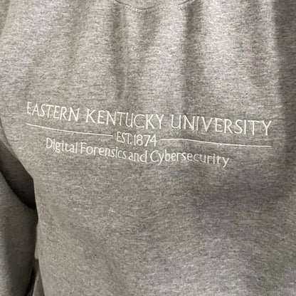 Soft personalized school sweater with custom text